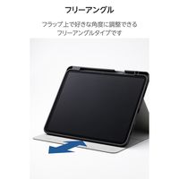 エレコム 13インチiPad Air(M3/M2) フラップケース 衝撃吸収 TB-A25XSANV 1個