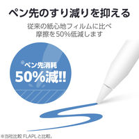 エレコム 11インチiPad Air(M3/M2) フィルム 紙心地 反射防止 TB-A25MFLAPLL 1個