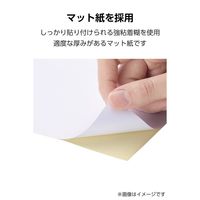 ラベルシール キレイにはがせる 表示・宛名ラベル ノーカット 10シート A4 EDT-ECK1S10 エレコム（直送品）