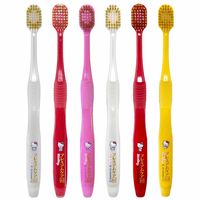 プレミアムケア ハローキティ 6列レギュラー ふつう 歯ブラシ1本 エビス ハブラシ