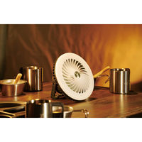 パール金属 CS LEDライトファン(オリーブ) UK-4080 1個（直送品）