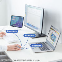 サンワサプライ 静音Bluetoothマウス MA-BBS333G 1個