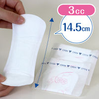 【アウトレット】吸水パンティライナー 3cc 44枚 羽なし ポイズ さらさら素肌 おりものシート フローラルの香り 1パック（44枚） 尿漏れ