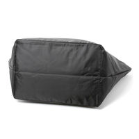 レディース 折り畳みバッグ BIG保冷保温エコバッグ ブラック LAKOLE/ラコレ