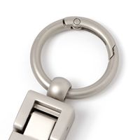 トラベルハンガー 2WAYメタルバッグハンガー レディース メンズ マットシルバー LAKOLE/ラコレ