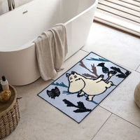 バスマット 45×60cm おさんぽムーミン 1個 ヨコズナクリエーション