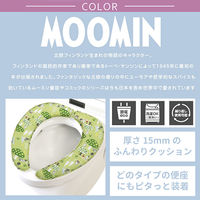 さらふわ便座クッション ムーミン ピクニック1個 ヨコズナクリエーション