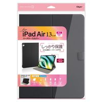 ナカバヤシ iPad Air(M2)13インチ用 ハードケースカバー ブラック TBC-IPA24307BK 1個