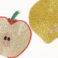 フルーツビーズコースター レモン studio CLIP