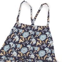 ブロック風ドビーエプロン ネイビー studio CLIP