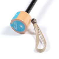 レディース 晴雨兼用 ストライププリントミニ傘 ピンク studio CLIP