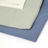 ポーチ LABEL巾着 ブルー studio CLIP