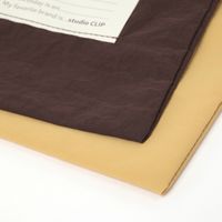 ポーチ LABEL巾着 イエロー studio CLIP