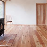 すぎ無垢/床材(本実・突付)/無塗装/1900*105*15mm(16枚入り/3.36m2)/源平上小節 fsj10515-19-m 1束（直送品）