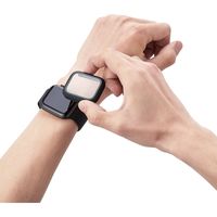 アップルウォッチ ケース フルカバー SE 6 5 4 (44mm) ガラス ポリカーボネート AW-44CSPCGBK エレコム 1個（直送品）