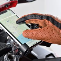 デイトナ HBG-129 パンチングメッシュスタンダードカウレザーグローブ ブラウン S 18903 1双（直送品）