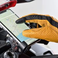 デイトナ HBG-129 パンチングメッシュスタンダードカウレザーグローブ イエロー S 18907 1双（直送品）