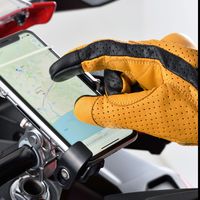 デイトナ HBG-130 パンチングメッシュプロテクターカウレザーグローブ イエロー M 18920 1双（直送品）