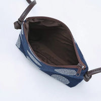 パン・クリエーション 岡山県井原産デニム手さげ&ポシェット 25-6376-460 1袋（直送品）