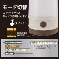 オーム電機 LEDミニランタン B260W LNPB260W 1個