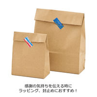 ニチバン ストアテープ（大巻） 三色旗　THANKYOU （15mm×35m） STー1 1セット（10巻）