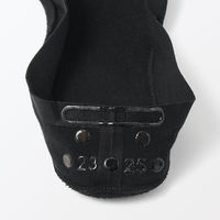 無印良品 レディース 婦人 つま先に縫い目のない 浅履きフットカバー かかと滑り止め付き ２３～２５ｃｍ 黒 良品計画