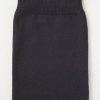 無印良品 メンズ 紳士 足なり直角 ビジネスハイソックス ２５～２７ｃｍ ダークグレー 良品計画