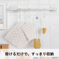 ユメミグサ S字フック　　φ5x75ｍｍ　ブラック　PE被膜鉄線 OSー21BK　1袋（4個）