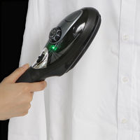 スマイル ハンディ スチームアイロン オートスチーム機能付 2種アタッチメント付属 LSI-01(BK) 1台