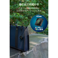 スマートトラッカー タグ型 IPX5設計 iOS対応 充電タイプ ブラック LGT-ELUCTG1BKA エレコム 1個（直送品）