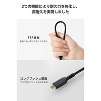 USB-C HDMI 変換ケーブル 3m 断線に強い高耐久 4K/60Hz対応 黒 MPA-CHDMIS30BK3 エレコム 1個（直送品）