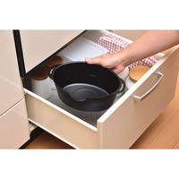 ヒロショウ プチオーバル 揚げ鍋 25-6367-649 1箱（直送品）