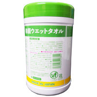 ウェットティッシュ ボトル ノンアルコール 除菌ウェットタオル 本体 1セット (1個(100枚入)×24) コーヨー化成