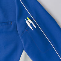 アイトス 長袖ジャケット(男女兼用) ブルー L 1903-006-L 1903 1着（直送品）