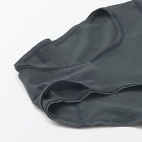 無印良品 レディース 婦人 ストレッチサニタリーショーツ 婦人Ｍ ダークグレー 良品計画