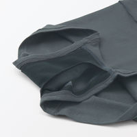 無印良品 レディース 婦人 ストレッチサニタリーボクサーショーツ 婦人Ｌ ダークグレー 良品計画