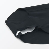 無印良品 レディース 婦人 どこにも縫い目がないサニタリーショーツ 婦人Ｌ 黒 良品計画