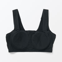 無印良品 レディース 婦人 なめらかナイトブラジャー 婦人Ｍ 黒 良品計画