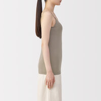 無印良品 レディース 婦人 なめらかブラキャミソール 婦人Ｍ モカブラウン 良品計画