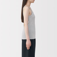 無印良品 レディース 婦人 シルクタンクトップ 婦人Ｓ グレー 良品計画