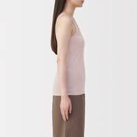 無印良品 レディース 婦人 シルクタンクトップ 婦人Ｍ スモーキーピンク 良品計画