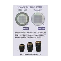 島津理化 生物顕微鏡(プランレンズ仕様) BA81ー9SP 114-342 1台 68-0945-26（直送品）