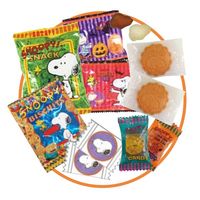 お菓子詰め合わせ お配り菓子 ハロウィン スヌーピー コンフェクショナリーバッグ　94g 1セット（1個×6）