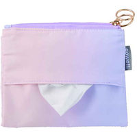 トレードワークス トラベルポーチ マルチミニポーチ パープル 418595 1個（直送品）