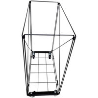 アビテ バスケット センプリチェ スリムカート キャスター付き 幅22cm グレー 456029 1個（直送品）