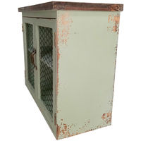 アビテ 壁掛け 棚 ラルモニ ウォールボックス 木製 グリーン 460117 1個（直送品）