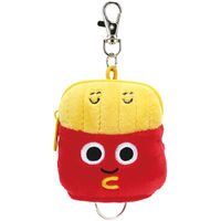 スケーター キーホルダー リール付き ぬいぐるみキーホルダー バーガーコンクス ポテト 473516 1個（直送品）