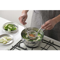 ヨシカワ 味噌とき and フック付き 食洗機対応 ステンレス製 日本製 481199 1個（直送品）