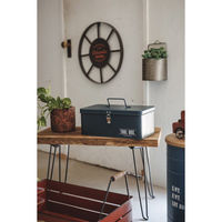 アビテ オーナメント ガラージュ ホイール 車輪 ブラウン 455637 1個（直送品）