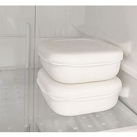 マーナ 極 冷凍ごはん容器・W K745W 1セット(10個)（直送品）